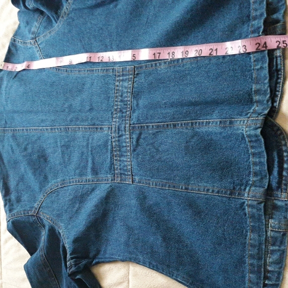 New Direction Embroidered Denim Jacket - Picture 7 of 8